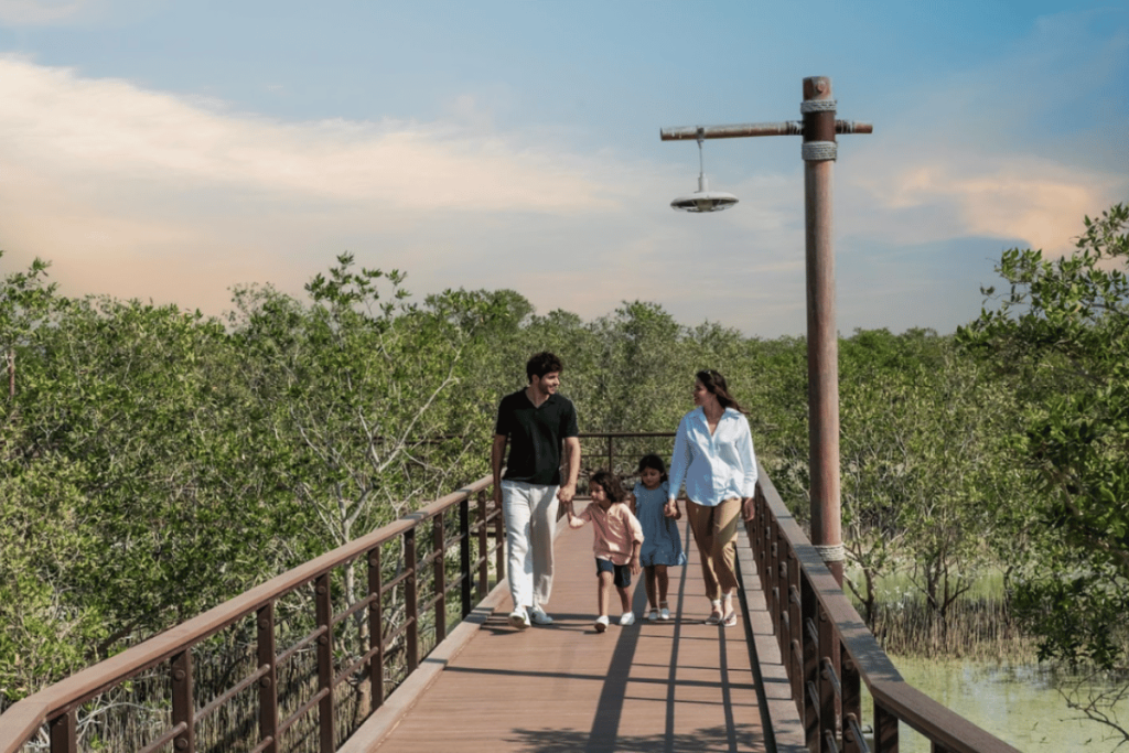 broad walk at Mangrove park